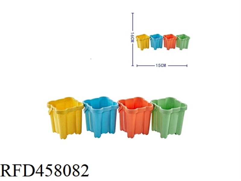 STRAW BEACH BUCKET