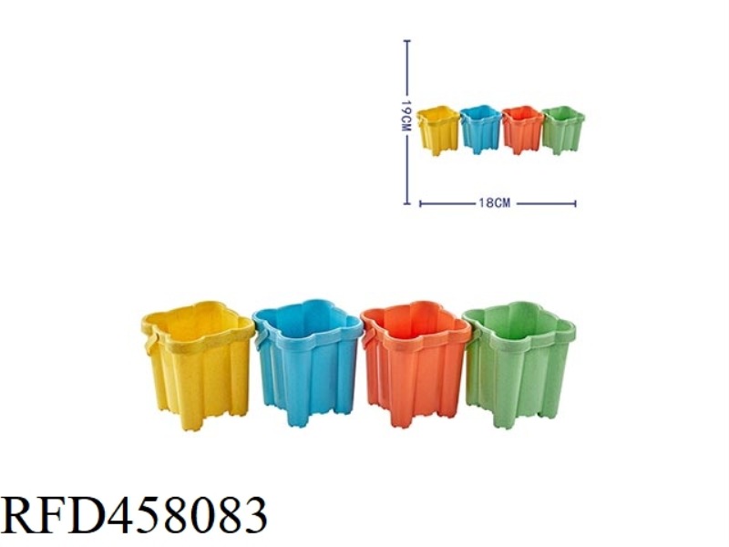 STRAW BEACH BUCKET