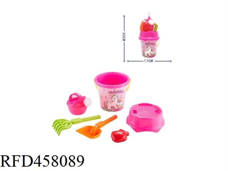 6-PIECE BEACH BUCKET