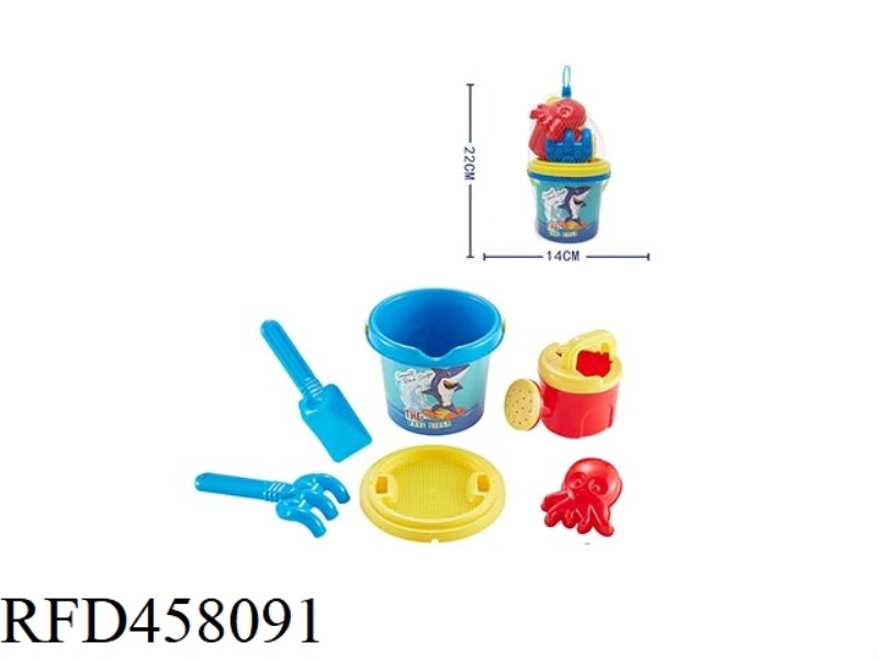 6-PIECE BEACH BUCKET SET