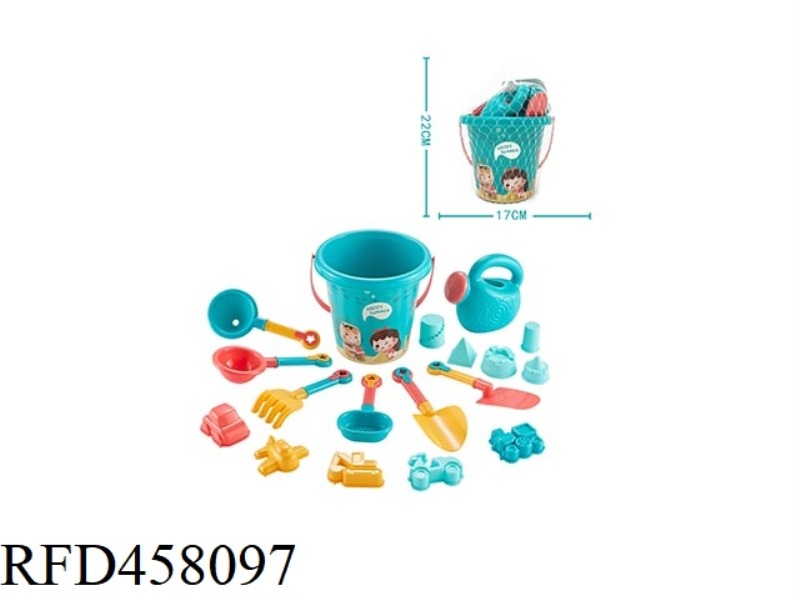 18 PIECE BEACH BUCKET
