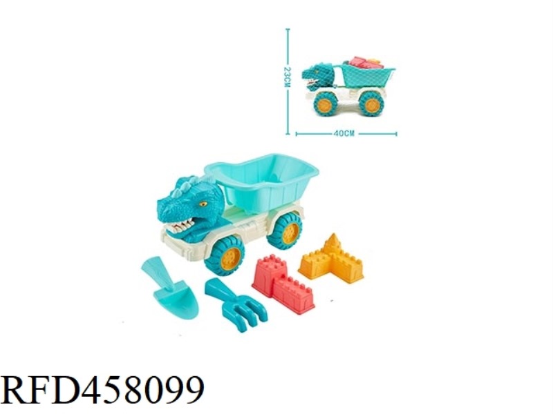 5-PIECE DINOSAUR CAR