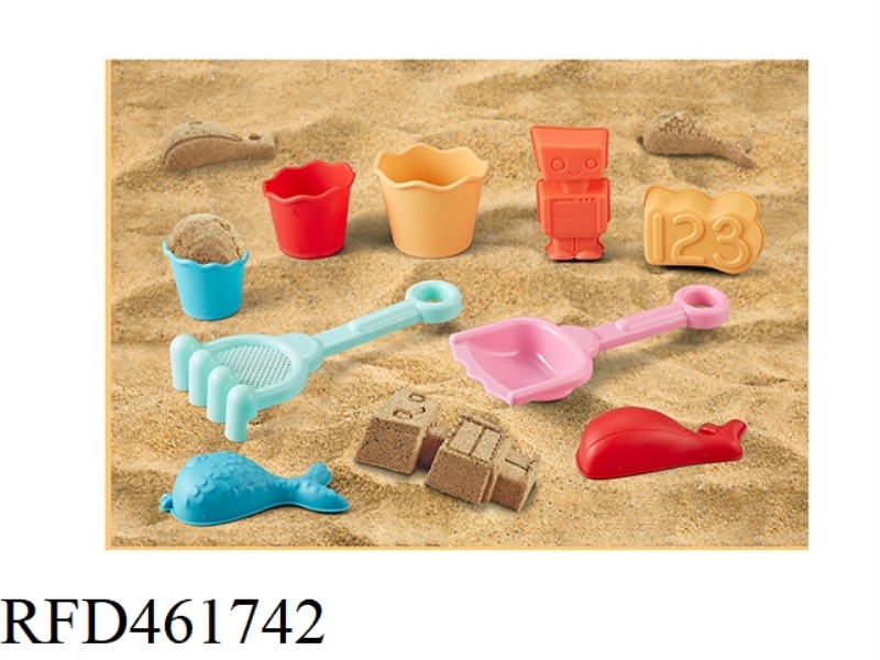 MESH BAG SCRUB BEACH COVER 9PCS