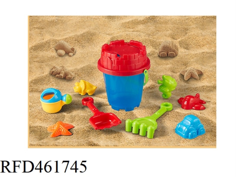 MESH BAG BIG ROUND BUCKET BEACH COVER 10PCS