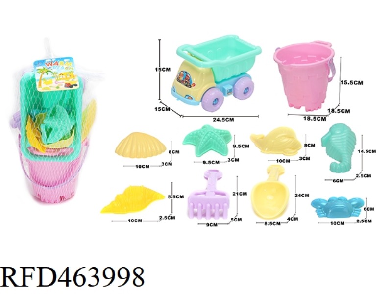 ATV, BUCKET (10 PIECE SET)