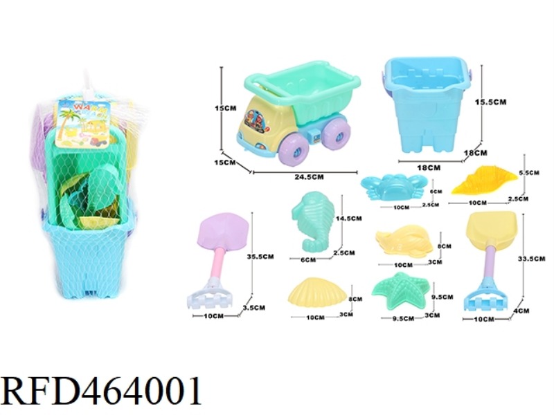 ATV, BUCKET (10 PIECE SET)