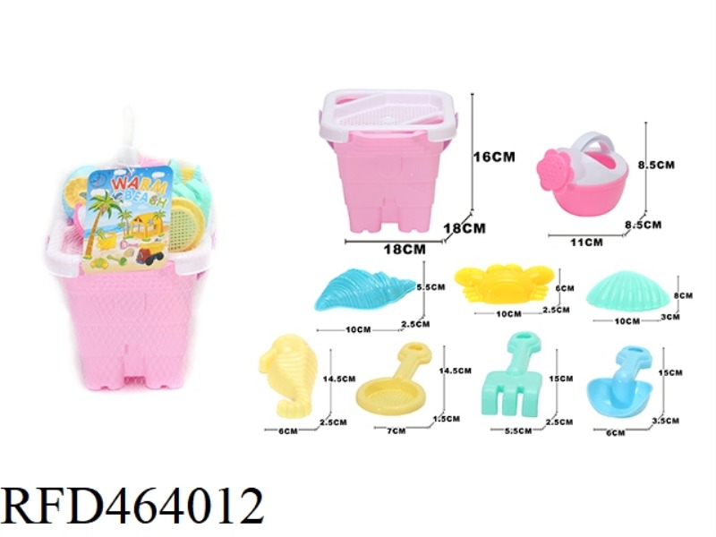 BEACH BUCKET (10 PIECE SET)