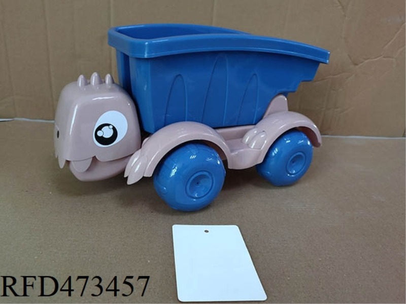 BEACH CARTOON DINOSAUR CAR