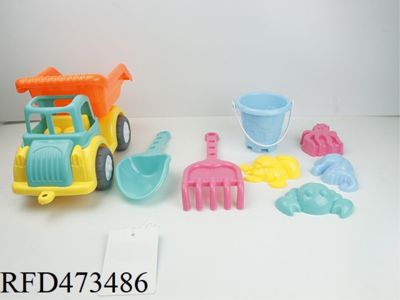 BEACH ENGINEERING VEHICLE (8PCS)