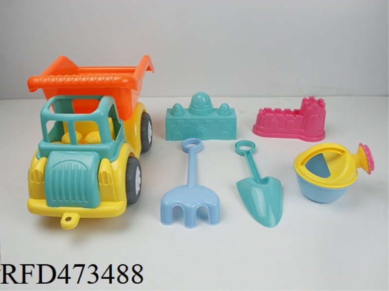 BEACH ENGINEERING VEHICLE (6PCS)