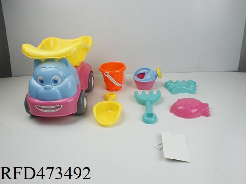 BEACH CARTOON CAR (7PCS)