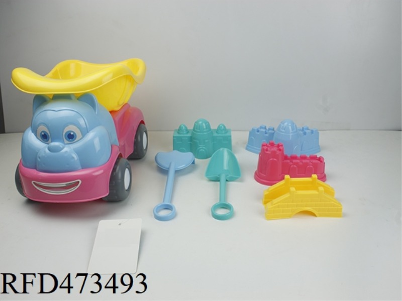 BEACH CARTOON CAR (7PCS)