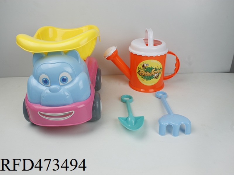 BEACH CARTOON CAR (4PCS)