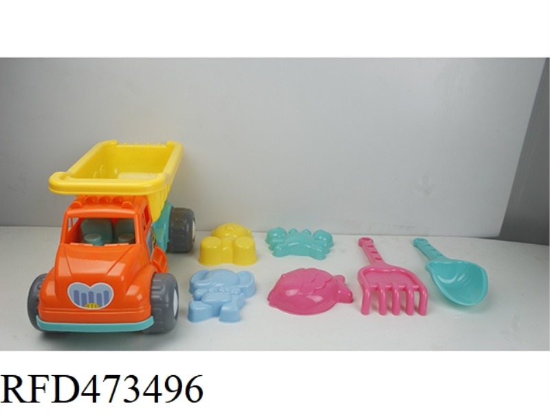 BEACH DEFORMATION VEHICLE (7PCS)