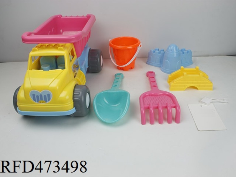 BEACH DEFORMATION VEHICLE (6PCS)
