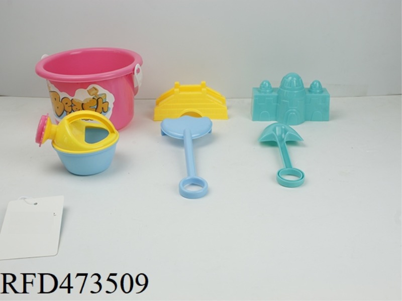 BEACH NOTCH BUCKET (6PCS)