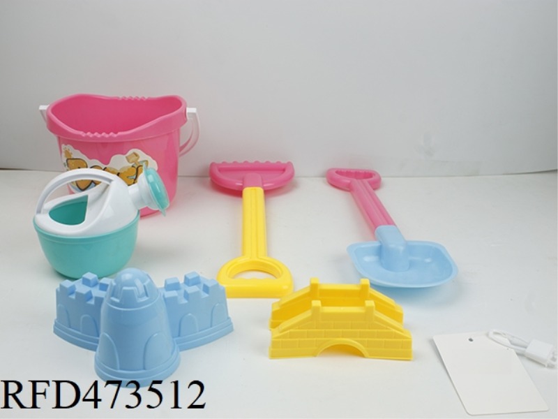 BEACH NOTCH BUCKET (6PCS)