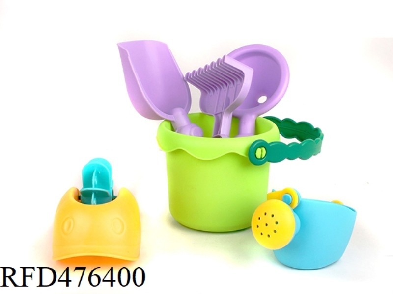 SOFT RUBBER BEACH 6-PIECE SET