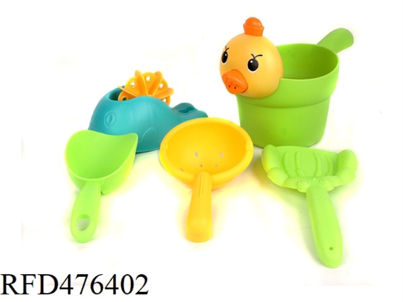 SOFT RUBBER BEACH 5 PIECE SET