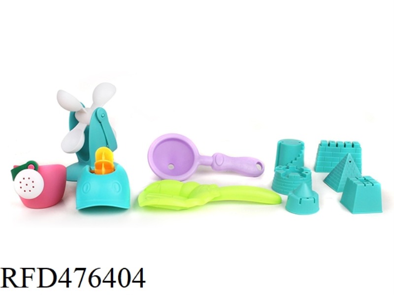 SOFT RUBBER BEACH 11-PIECE SET