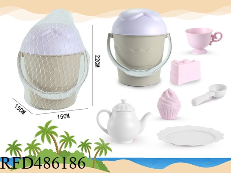 BEACH ICE CREAM BUCKETS