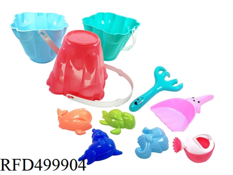 BEACH BUCKET (8 PIECES)
