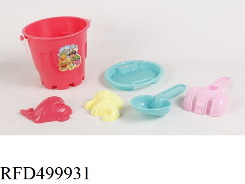 BEACH BUCKET (6 PIECES)
