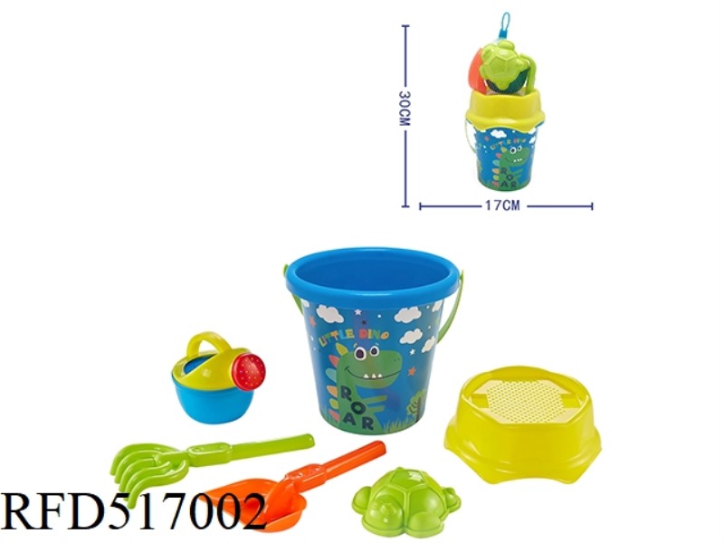 6PCS DINOSAUR BEACH SET