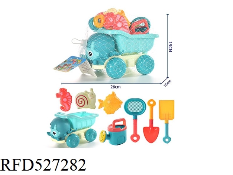 BEACH OCTOPUS CAR 8PCS