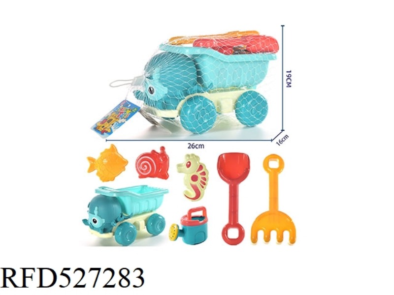 BEACH OCTOPUS CAR 7PCS