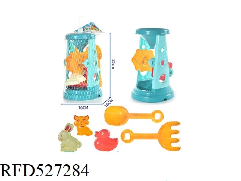 BEACH HOURGLASS 6PCS