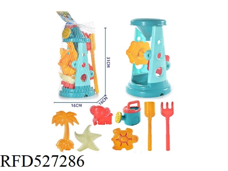 BEACH HOURGLASS 8PCS