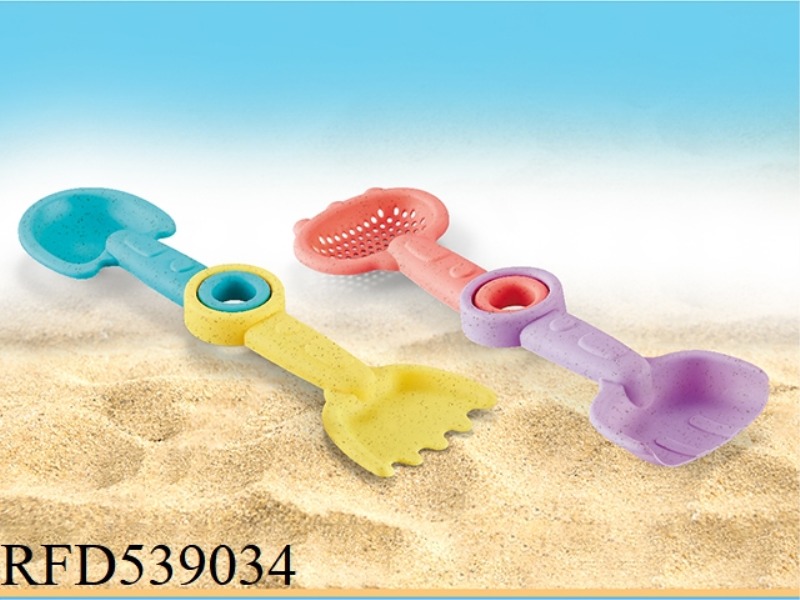 DOUBLE HEAD SAND SPADE 4PCS