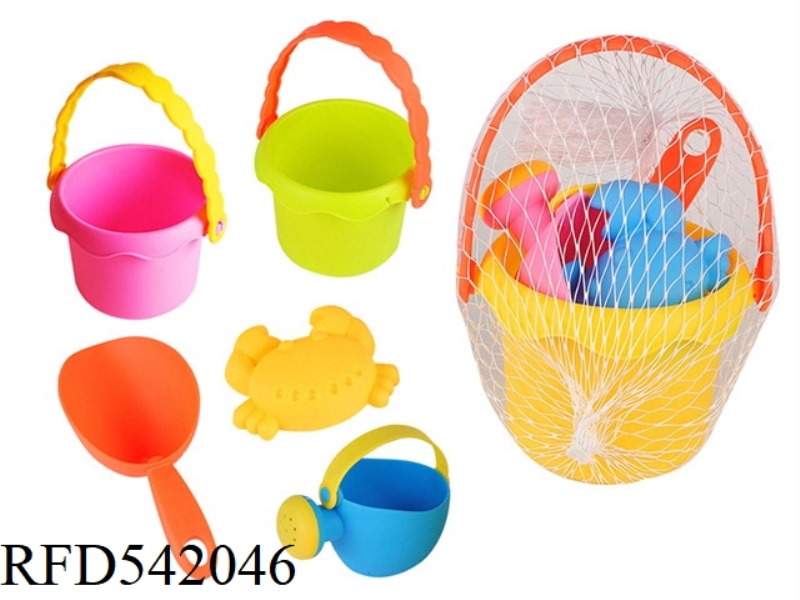 4PCS SOFT RUBBER BARREL COMBINATION