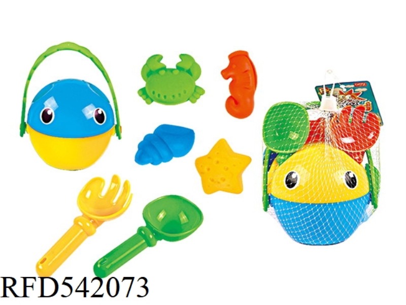 7PCS CARTOON BUCKET COMBINATION