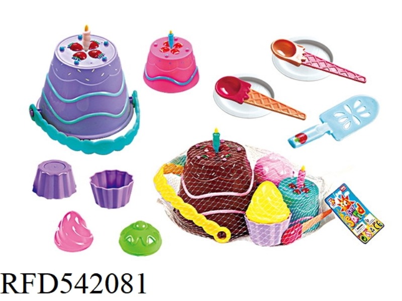 13PCS STRAWBERRY BEACH BUCKET COMBINATION