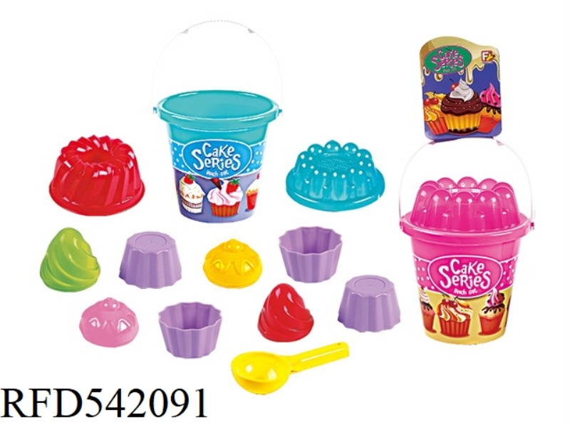 12PCS ICE CREAM HOT PRINTING LASER BUCKET COMBINATION