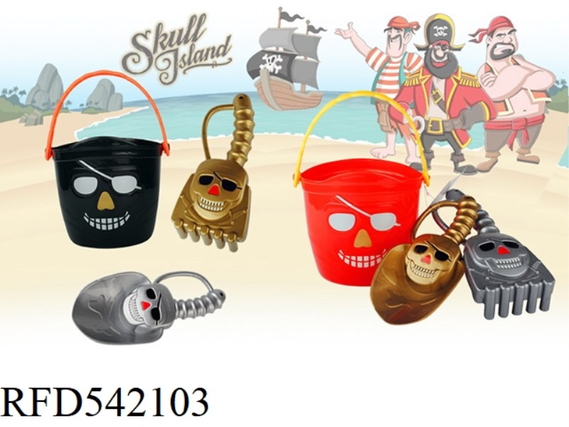 3PCS PIRATE BUCKET + TOOL