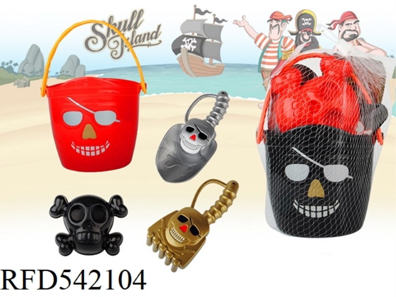 4PCS LITTLE PIRATE BARREL COMBINATION