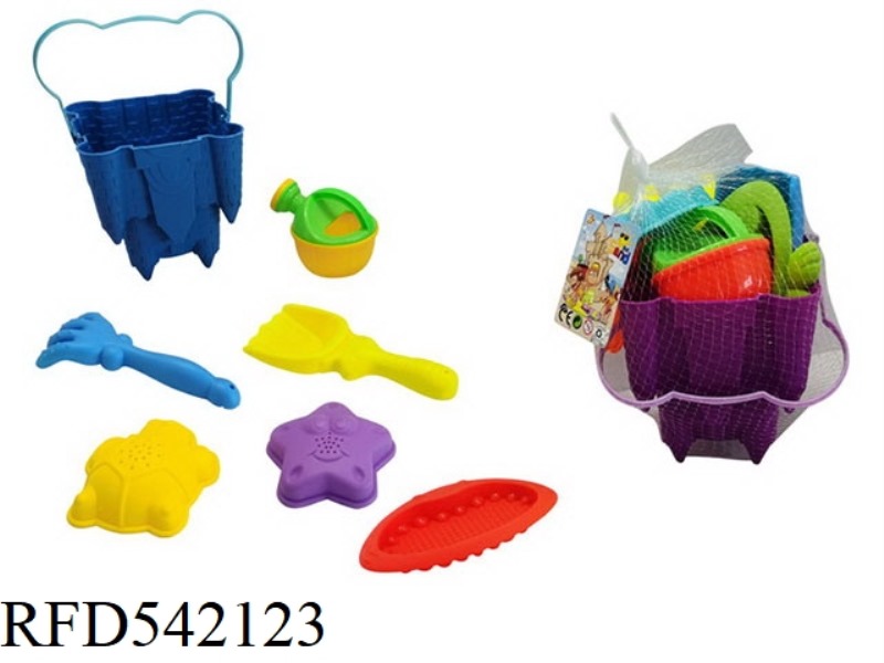 7PCS LITTLE CASTLE BARREL COMBINATION