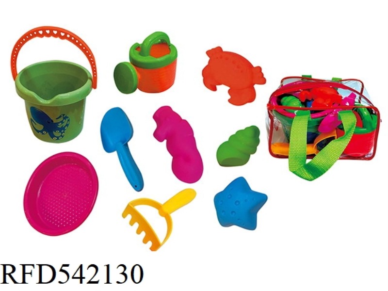 9PCS SMALL HEAT PRINTING BUCKET ASSEMBLY