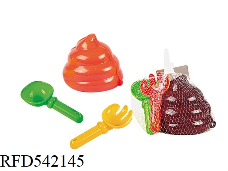 1 ICE CREAM SAND MOLD + TOOL