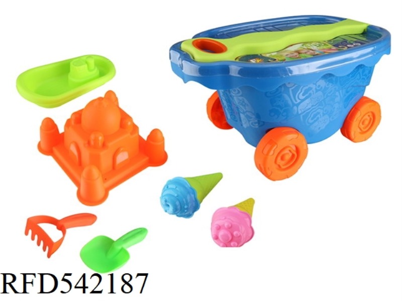 9PCS STORAGE CART ASSEMBLY