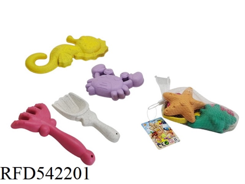 4PCS BEACH SHOVEL COMBINATION