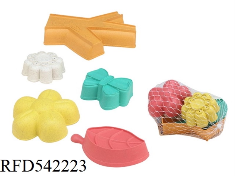 5PCS BEACH FLOWER DESERT ASSEMBLAGE