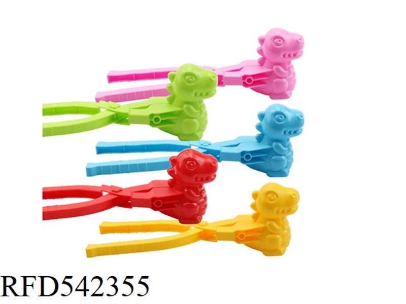 SMALL DINOSAUR SNOW CLIPS