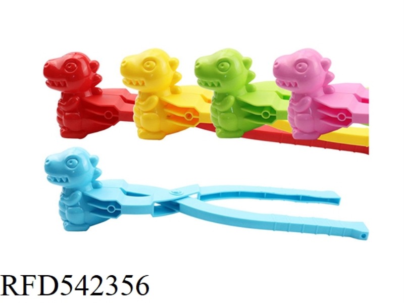 LARGE DINOSAUR SNOW CLIPS