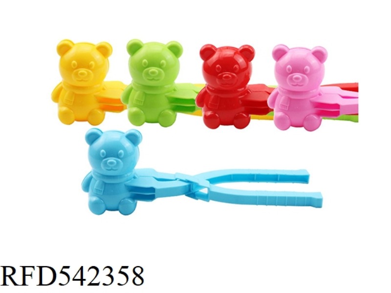 SMALL BEAR SNOW CLIP