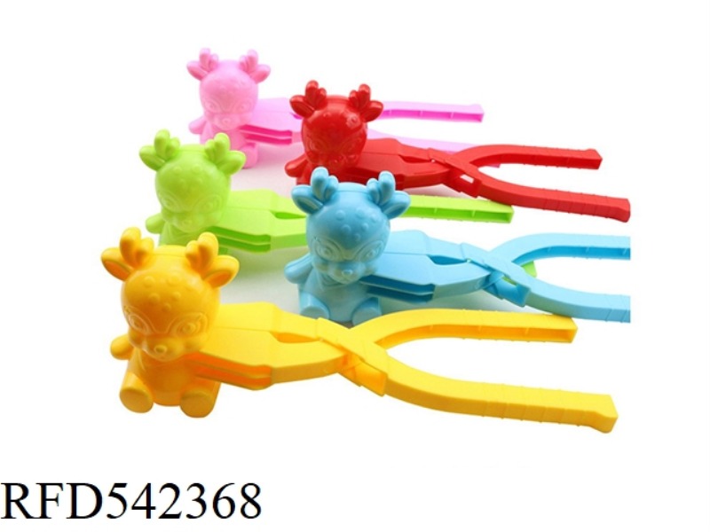 SMALL SIKA DEER SNOW CLIP
