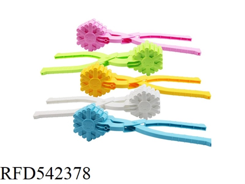 LARGE SNOWFLAKE SNOW CLIP